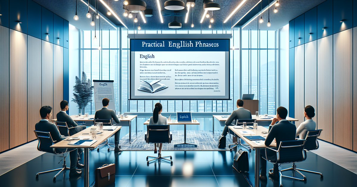 実用的な英語フレーズと会話例