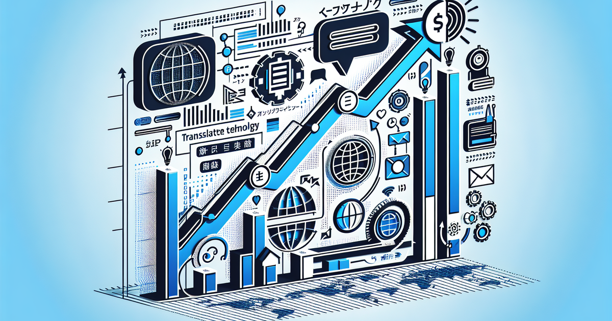 インターネット利用と翻訳技術の進化を示すインフォグラフィック